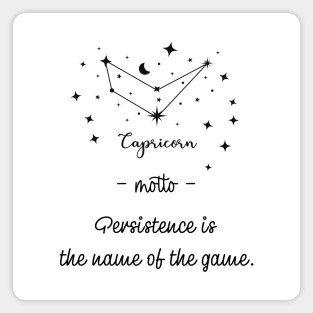 Key phrases of the zodiac signs: Capricorn Magnet